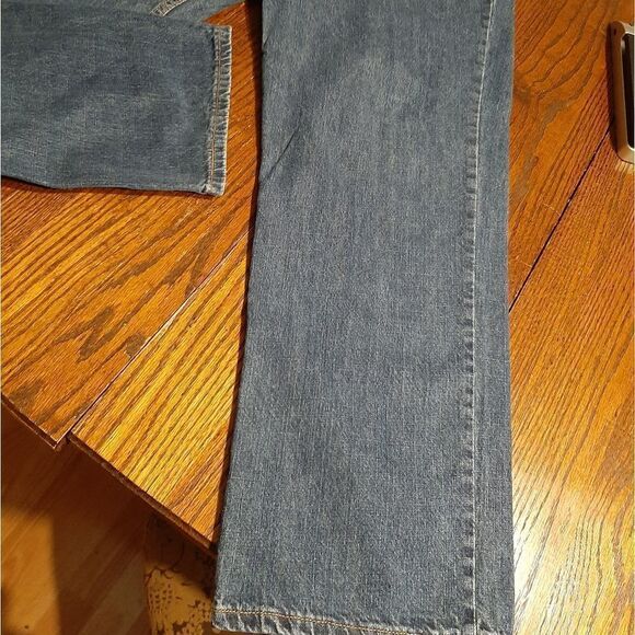 EUC Men's 40x30 Saddlebred Classic Fit Blue Jeans Denim - Picture 4 of 9